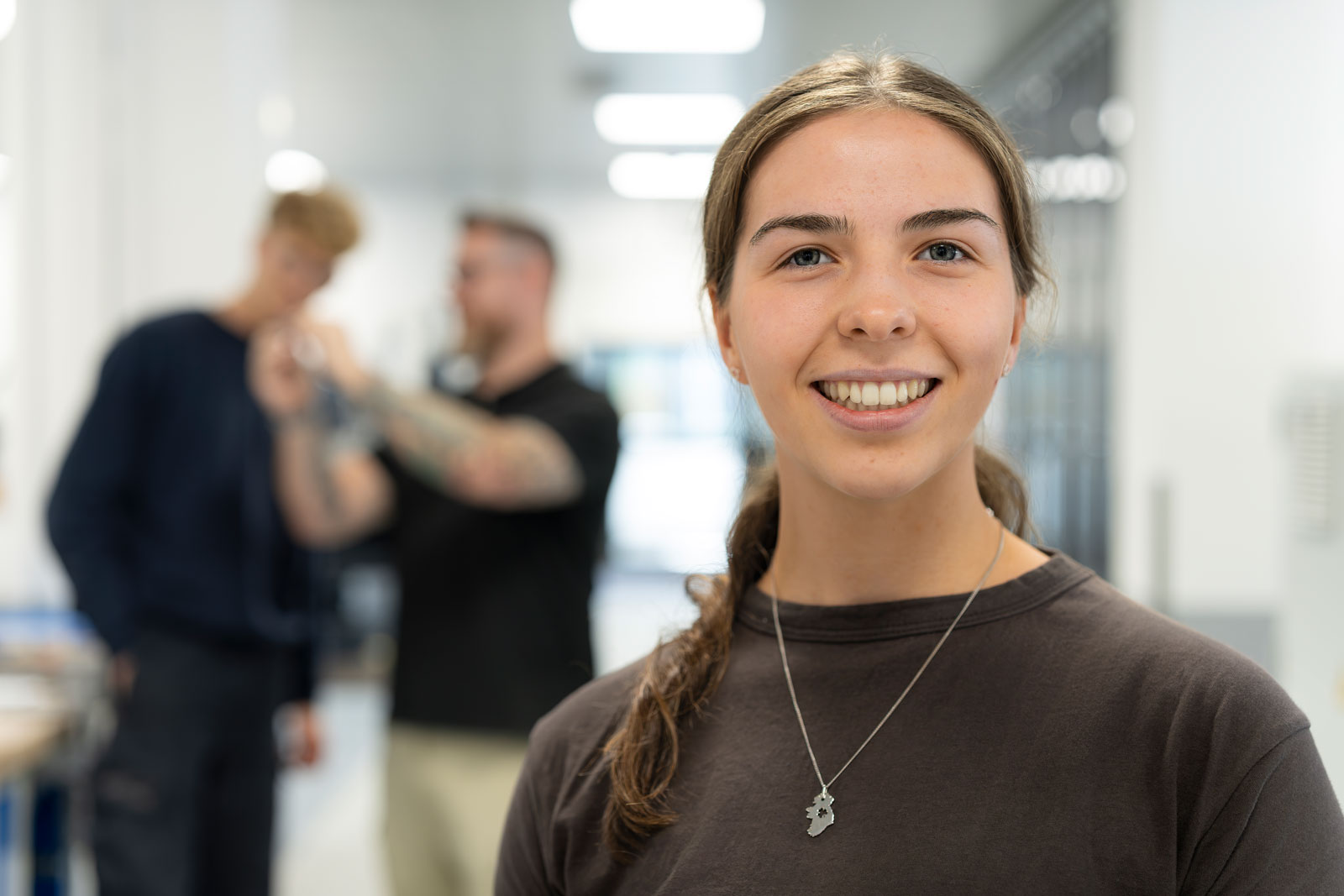 Unsere Auszubildende Maya in der Zukunftswerkstatt